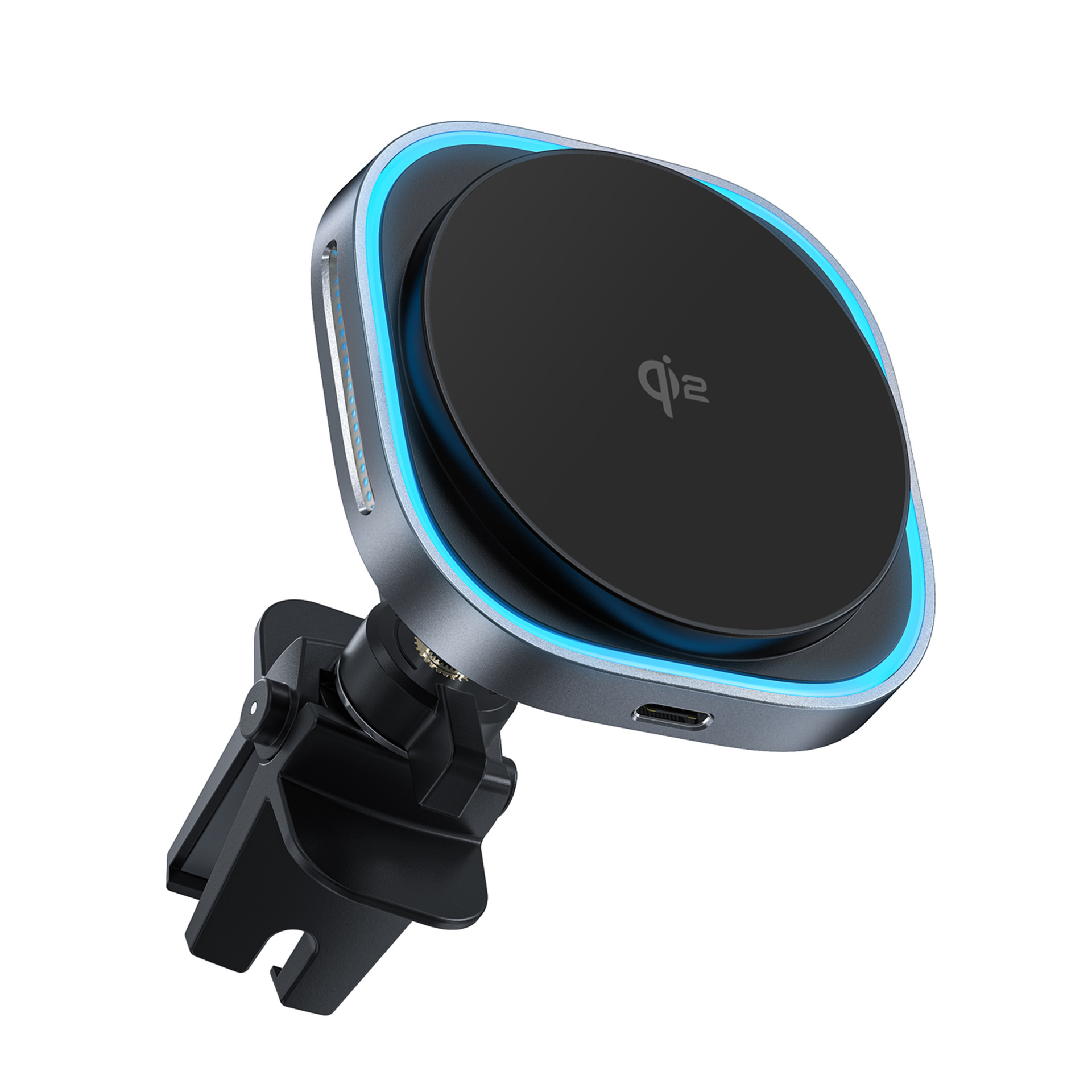Qi2 New Magnetic Wireless Charger Car Phone Holder 15W Compatible with Apple 16 Car Wireless Charger