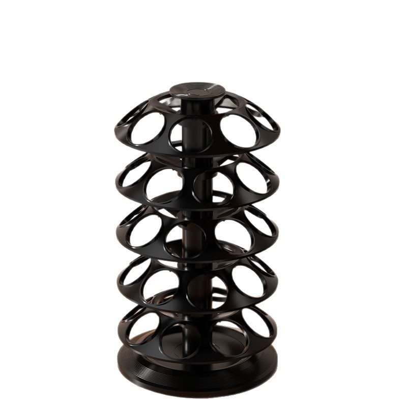 Dolce Gusto multi-layer 40-piece 360° rotatable coffee capsule storage rack