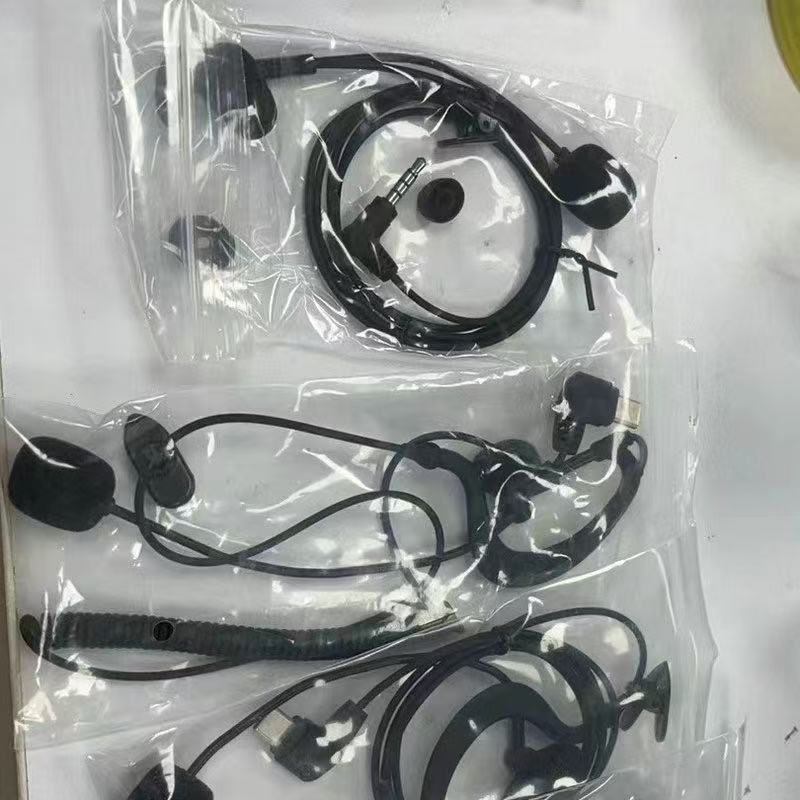 Intercom helmet Bluetooth headset football referee ear-hung headset motorcycle portable headset intercom headphone line