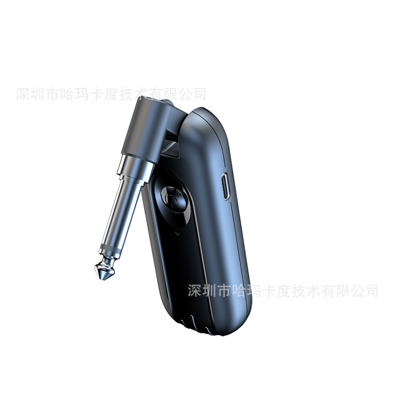 Wireless transceiver for electric guitar bass saxophone electronic wind instrument audio transmitter receiver instrument cable