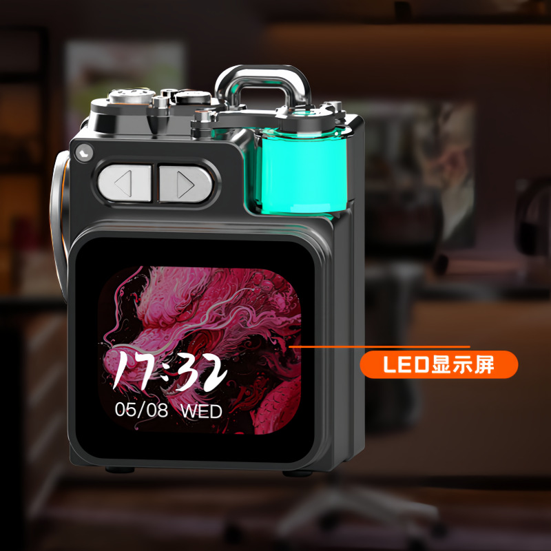 Custom Bluetooth speaker DK08 APP display screen metal wireless plug-in card heavy bass Bluetooth speaker K15 custom