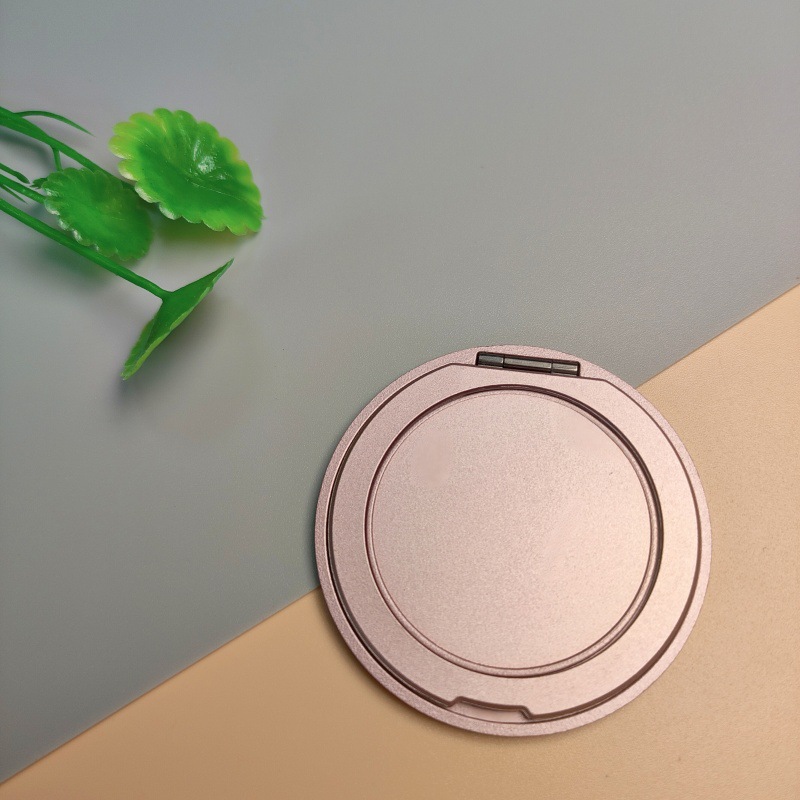 Thin Ring Stand 360 Degree Round Turntable Rotating Hinge Lazy Stand LOGO Pattern Adhesive Phone Stand