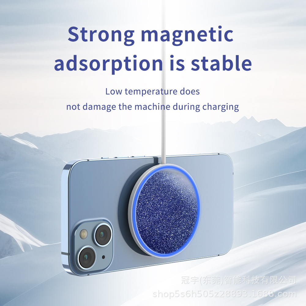 New magnetic wireless charger for Apple phone 12 13 14 15 wireless fast charging