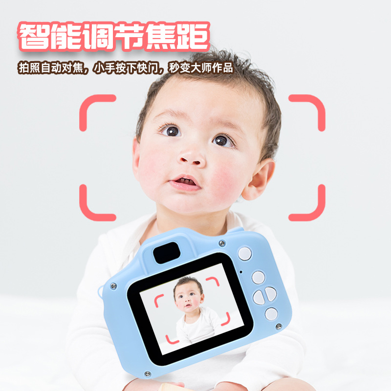 New Children's Camera HD Dual Camera Children's Camera Portable Can Take Photos CCD Camera Mini Camera