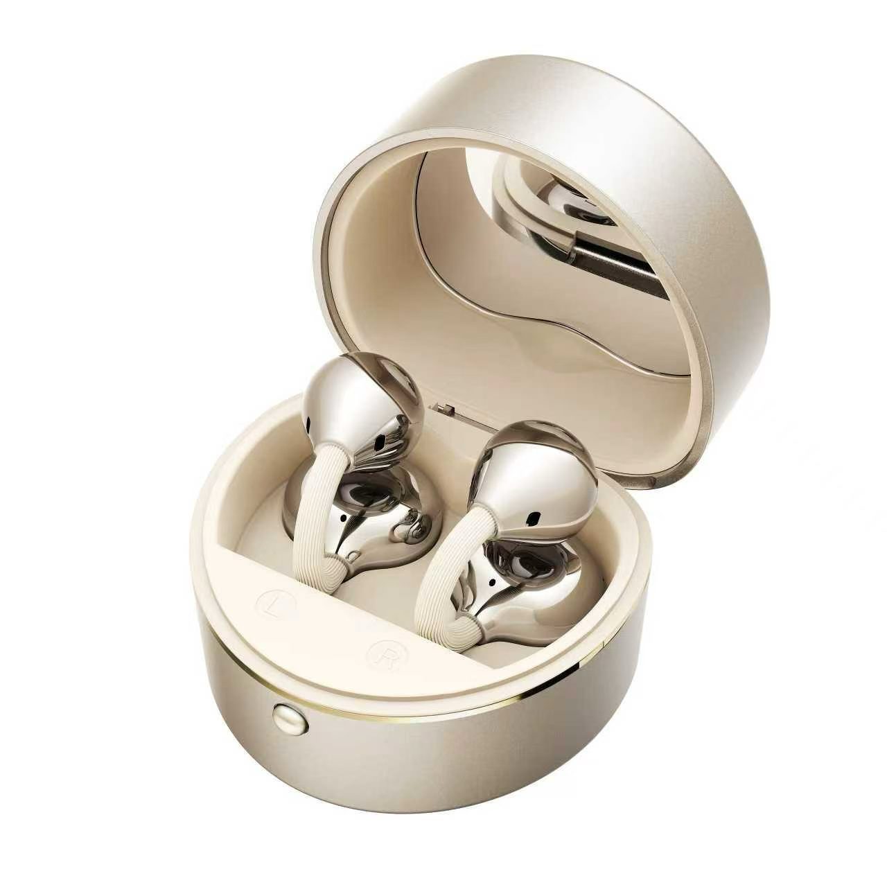 2026 New Ear Clip Bluetooth Earphone Heart Shape for Women HD Call ENC Active Noise Cancelling Wireless Earphone