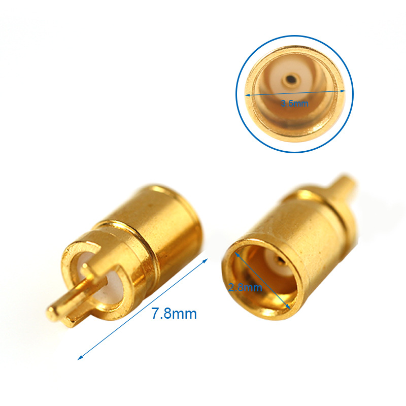 MMCX Female Socket Round Reinforced Version with Protection MMCX Female Socket Suitable for SE215 SE535