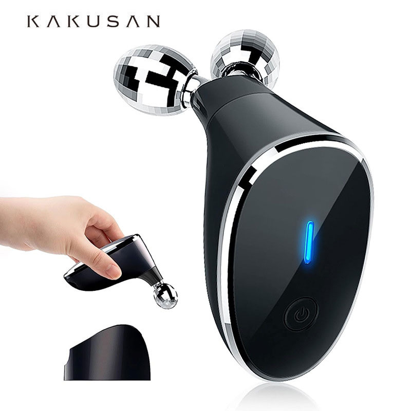 Home Ultrasonic Skin Scraper Beauty Device Facial Exfoliating Blackhead Device EMS Roller Microcurrent Massage Device