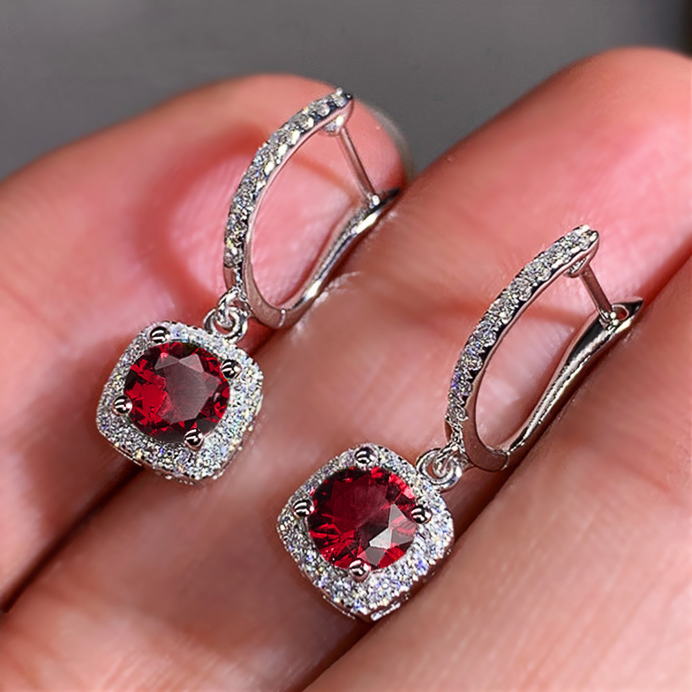 Cao Shi New Delicate Women's Micro-Set Zircon Ear Cuff Earring Jewelry