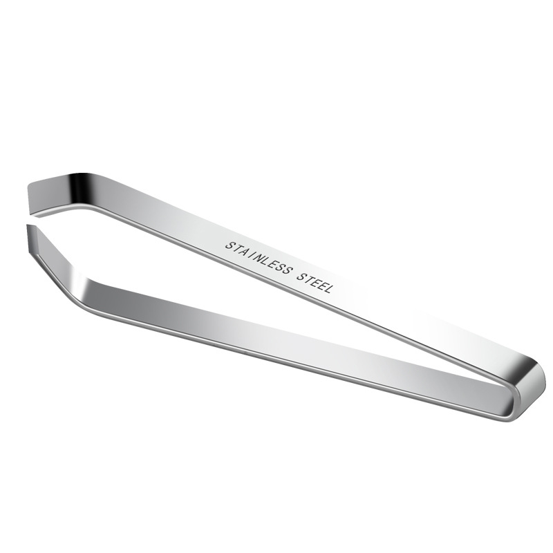 Thickened stainless steel pig hair tweezers household fish bone pliers plucker chicken duck plucking tweezers clip kitchen small tool