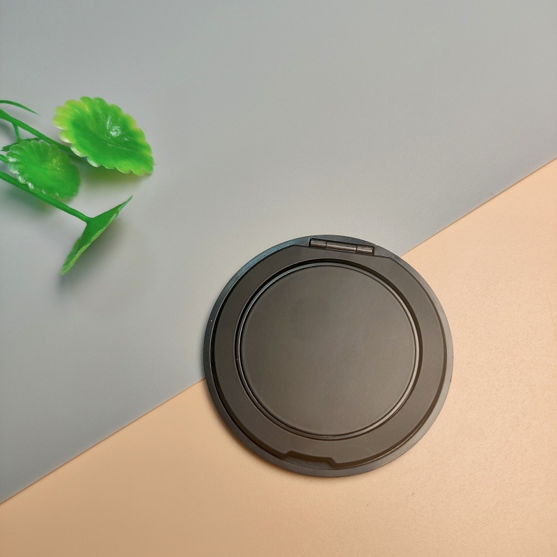 Thin Ring Stand 360 Degree Round Turntable Rotating Hinge Lazy Stand LOGO Pattern Adhesive Phone Stand