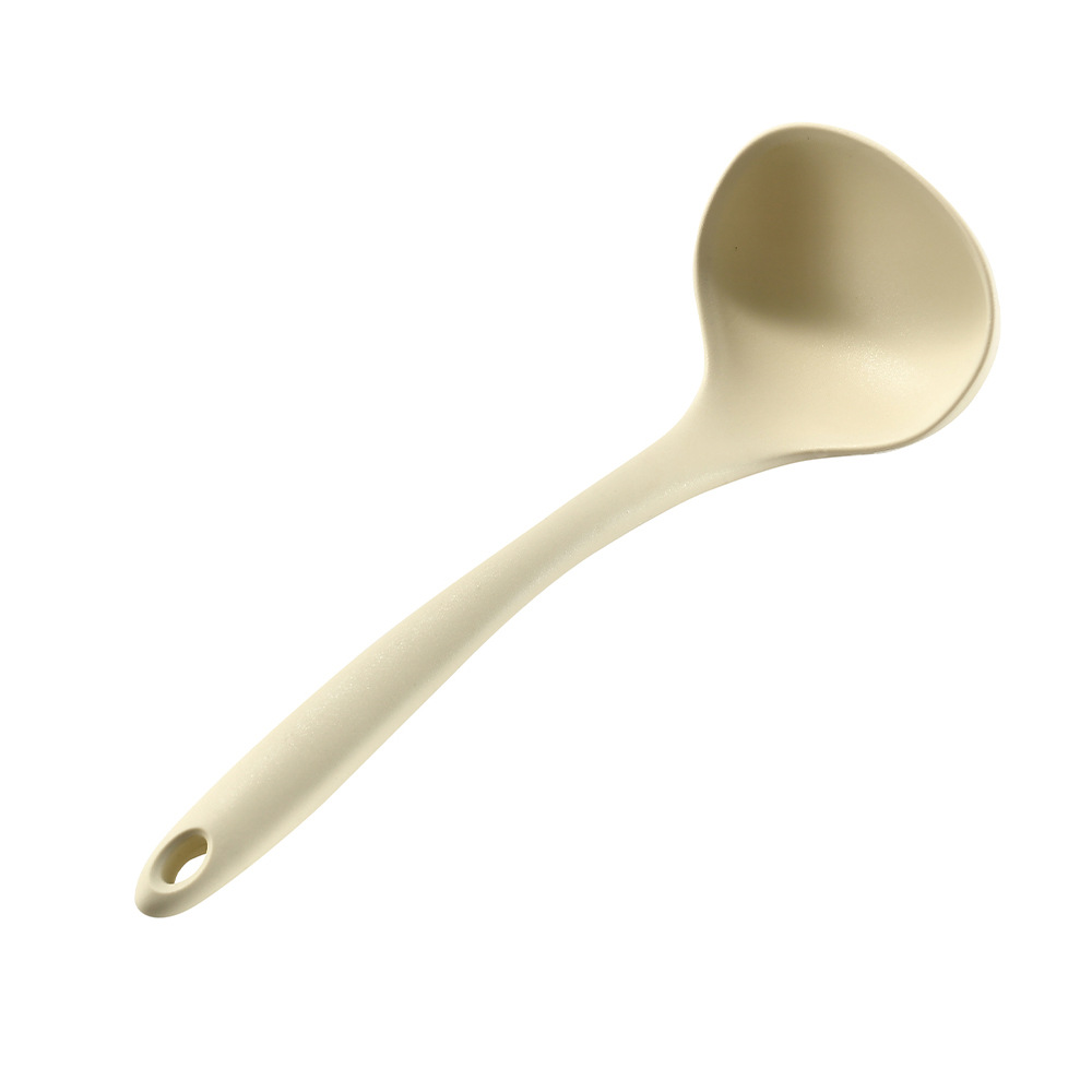 Integrated Non-Stick Silicone Soup Spoon Long Handle Spoon Silicone Chopsticks Two-Piece Set Ramen Tableware