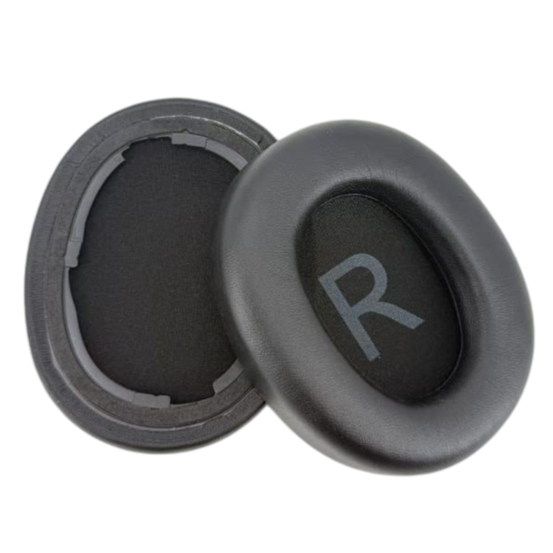 Applicable to QCY H3/H3 Lite headphone pads TOZO HT2 over-ear sponge pads leather ear pads ear covers accessories