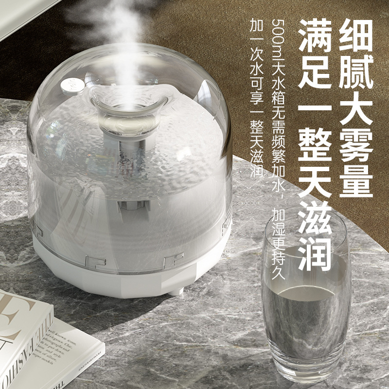 【LGD】New Colorful Lights琉璃 Humidifier Large Spray Desktop Humidifier YLS X5