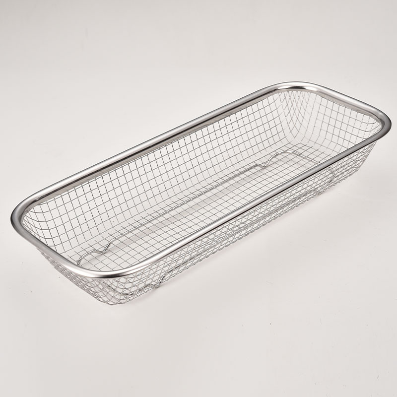 Stainless Steel Chopstick Basket Drain Basket Mesh Basket Kitchen Storage Utensil Rack Home Disinfection Cabinet Chopstick Box