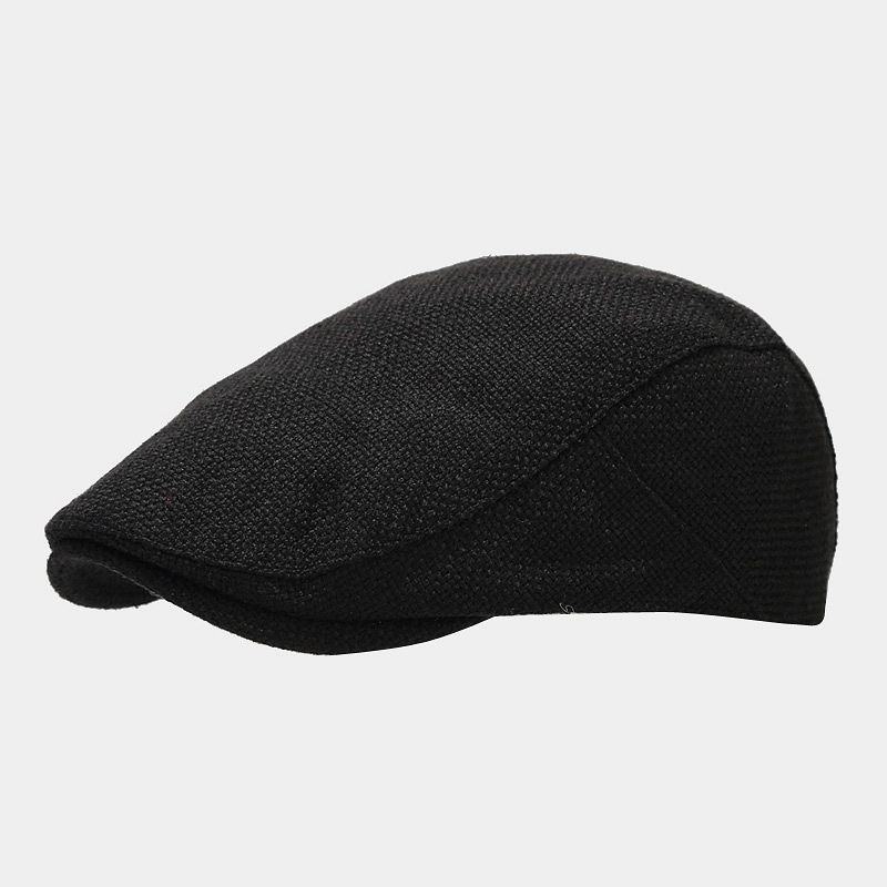2026 Spring New Plain Beret for Women, Casual Painter Cap, Men's Forward Cap
