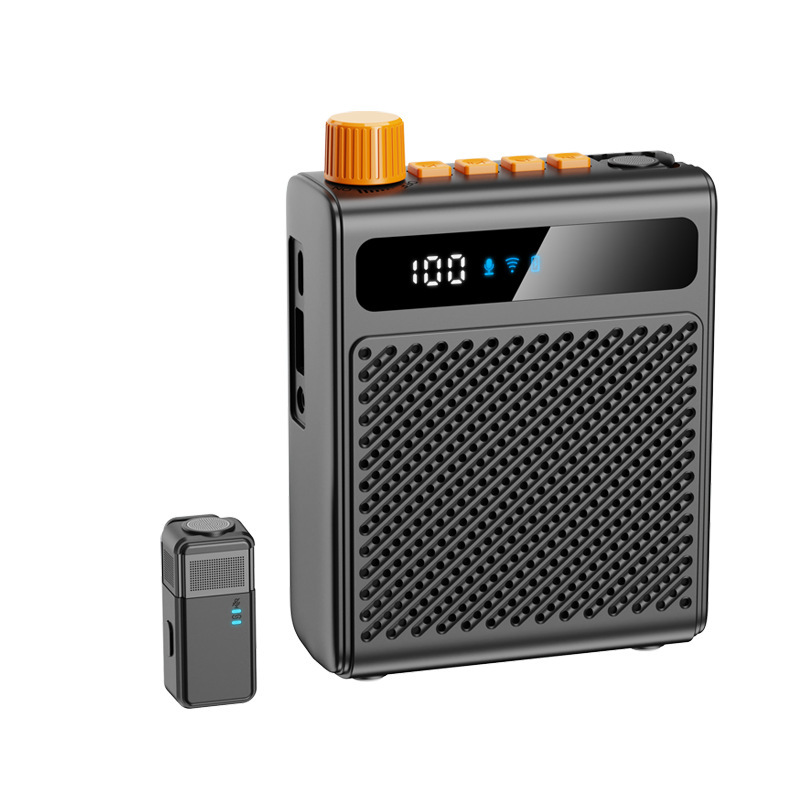 Little Bee Wireless Portable Amplifier, Super Loud Speaker, Anti-Howling Clip-on Amplifier