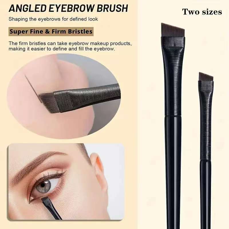Wang Feifei blade brush A102 flat head angled eyebrow brush eye sickle eyeliner brush makeup brush one full set