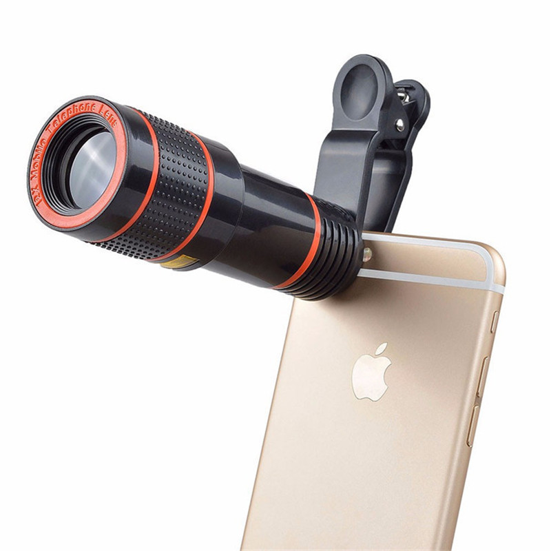 12X zoom telescopic phone lens universal 20x phone telephoto lens high-definition external photo lens