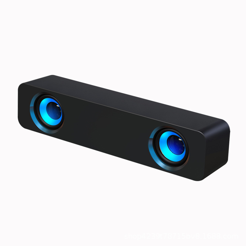 【LGD】Desktop Computer USB Speaker Home Laptop Stereo Speaker Plug and Play