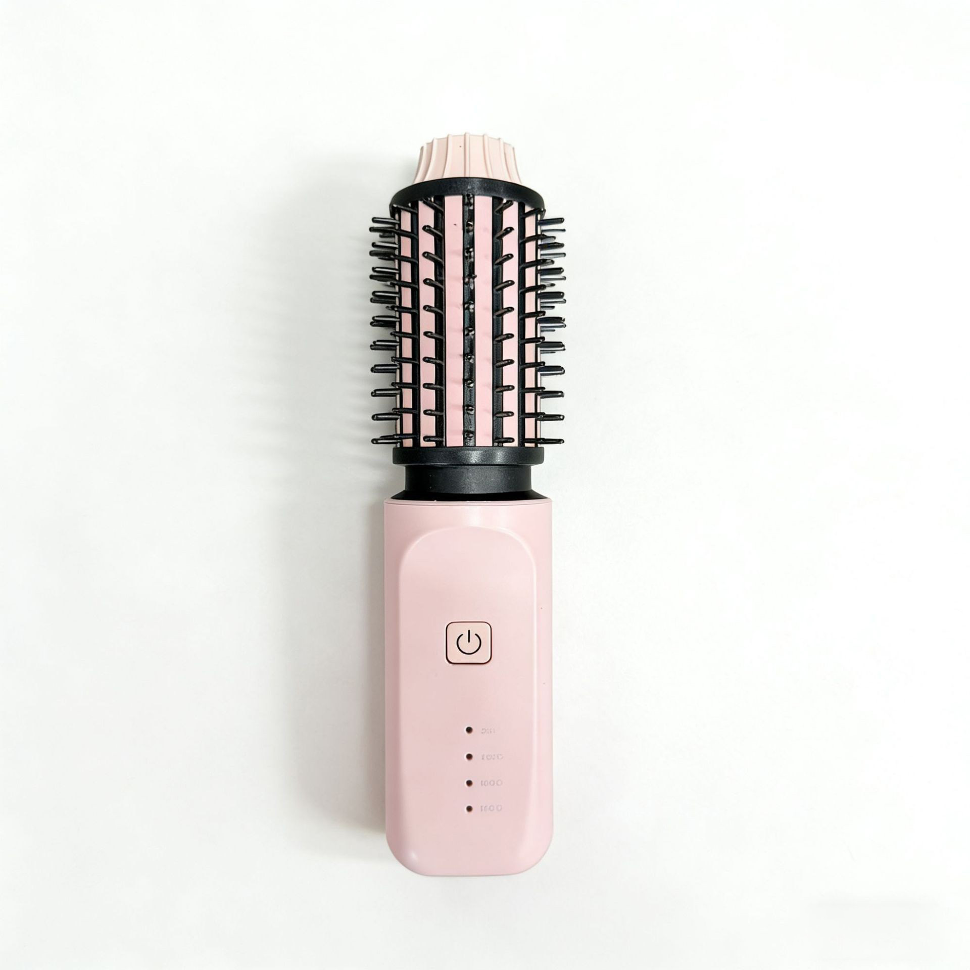 2-in-1 Curling and Straightening Hairbrush Electric Comb Large Capacity Wireless Curling Iron Smart Lazy Comb Non-Damaging Bangs Comb