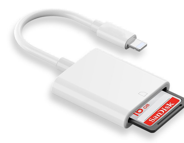 Applicable for Apple Phone Card Reader SD TF 2-in-1 Universal Converter Camera Tablet OTG Cable