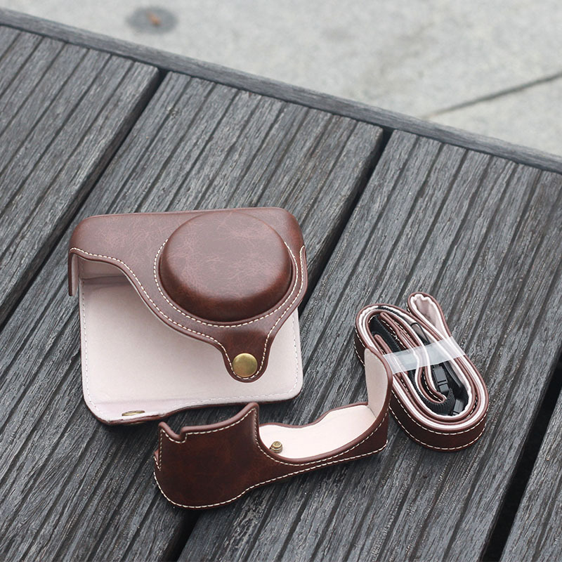For Panasonic LX10 camera bag ZS99 leather case ZS80 ZS70 protective case TZ99 tz95 zt90 wind