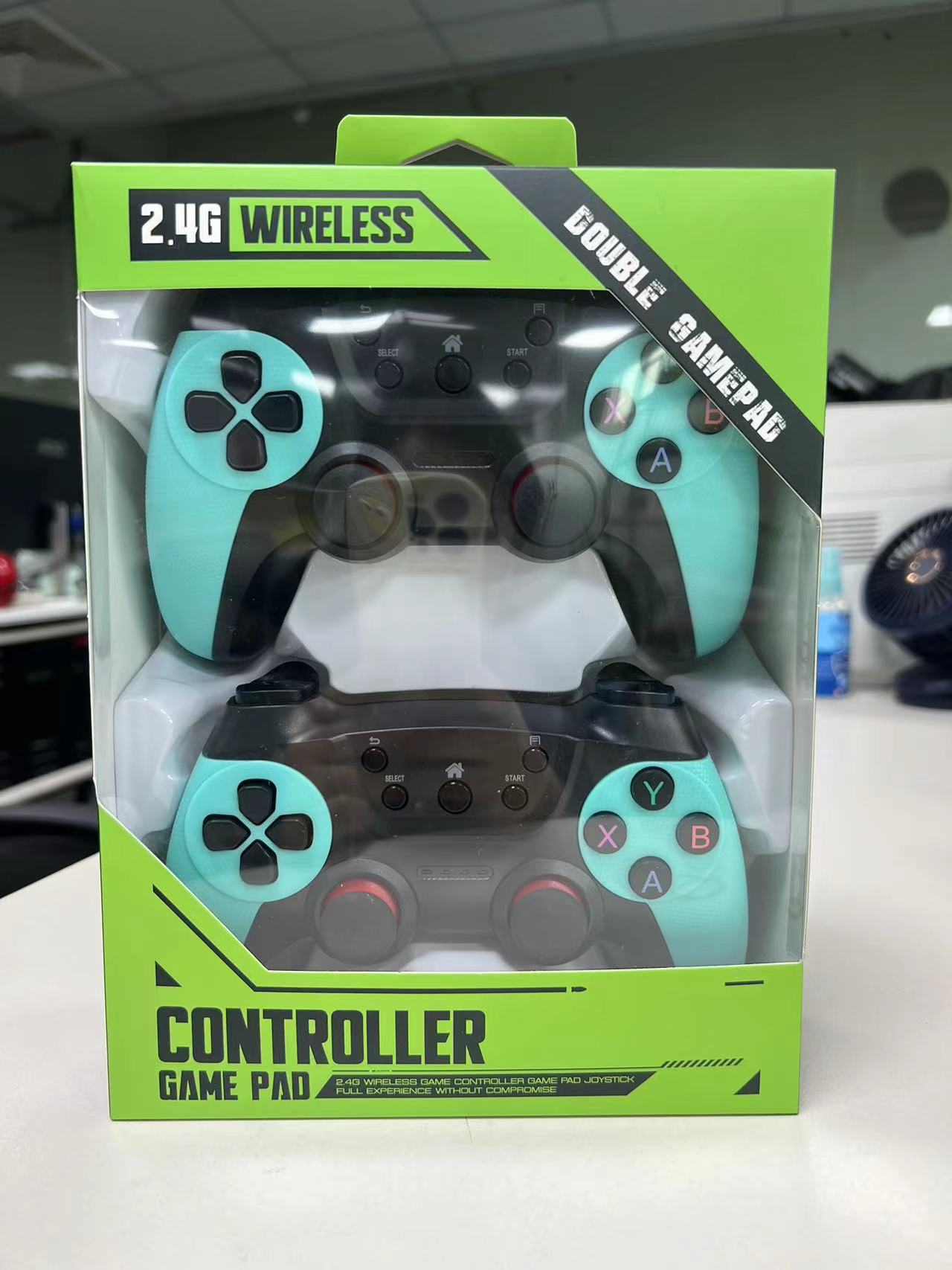 2.4G Dual Wireless Gamepad Two-in-One for Android TV TV Computer USB Dual Controller