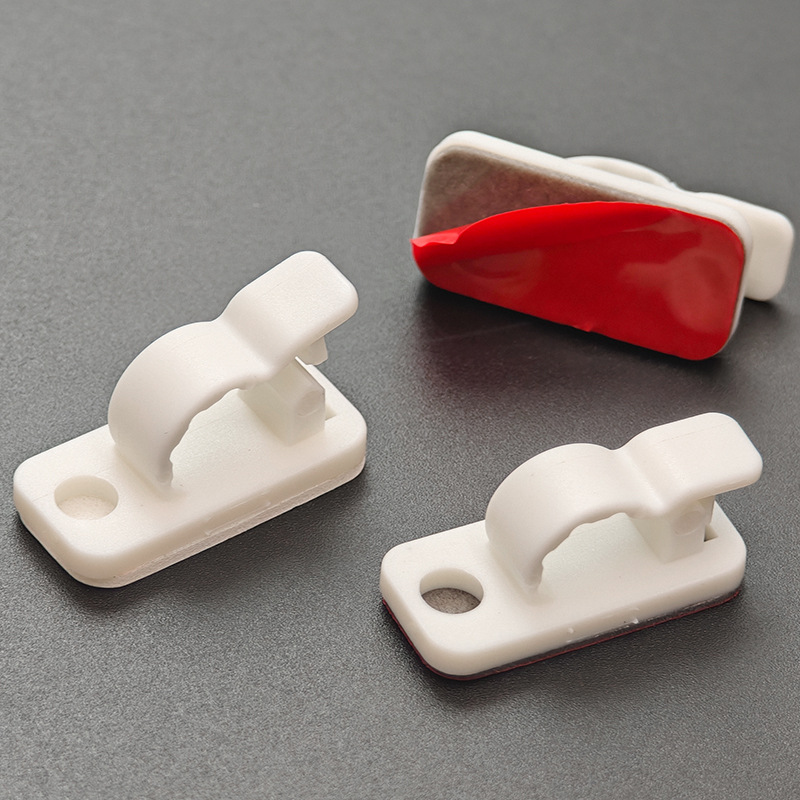 Hole Fixing Clip Wire Fixing Clip Self-Adhesive Cable Clip Desktop Cable Management Wire Organizer