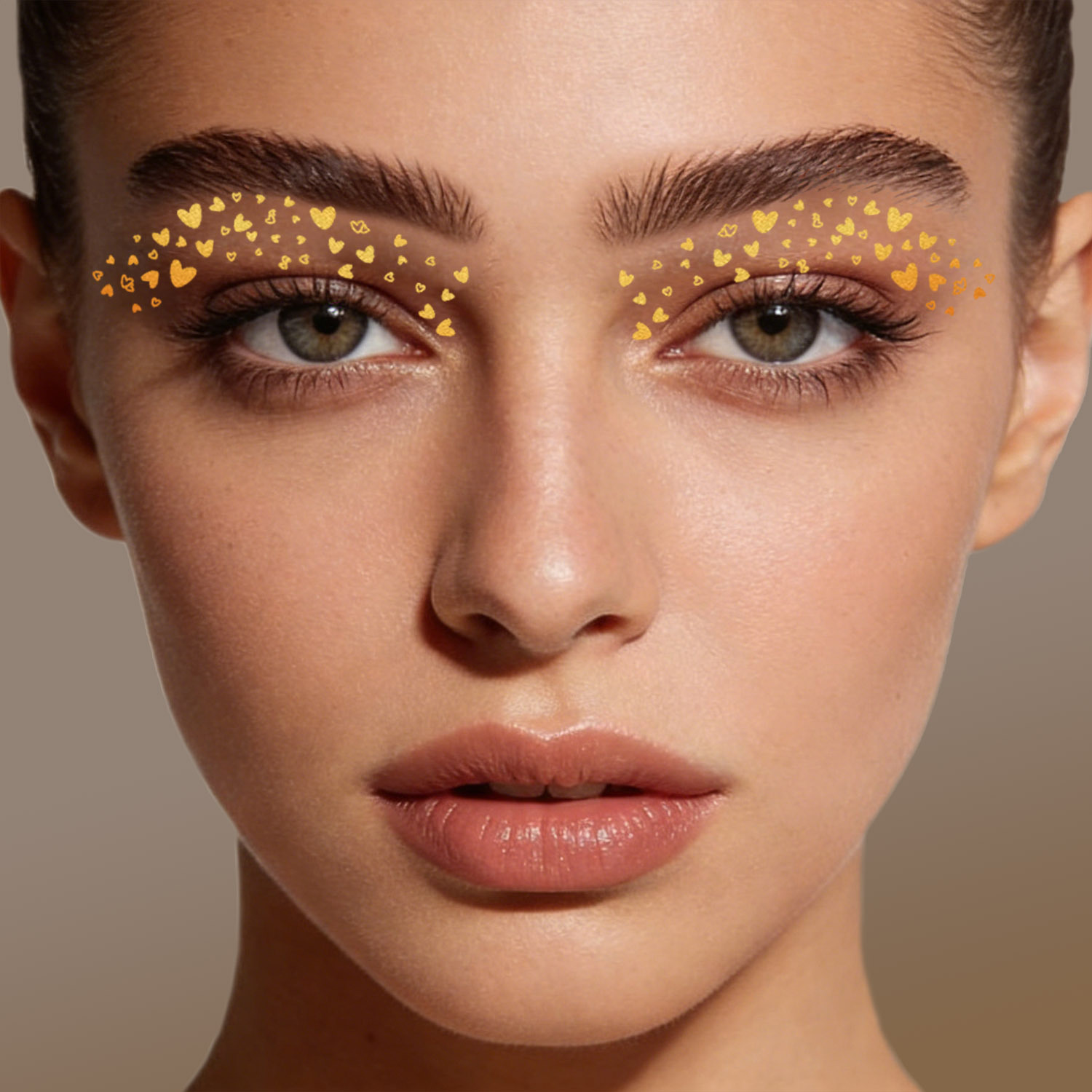 Gold Foil Eyeshadow Sticker Silver Foil Freckle Eyeshadow Sticker Party Makeup Flash Eye Sticker Tattoo Sticker Paper