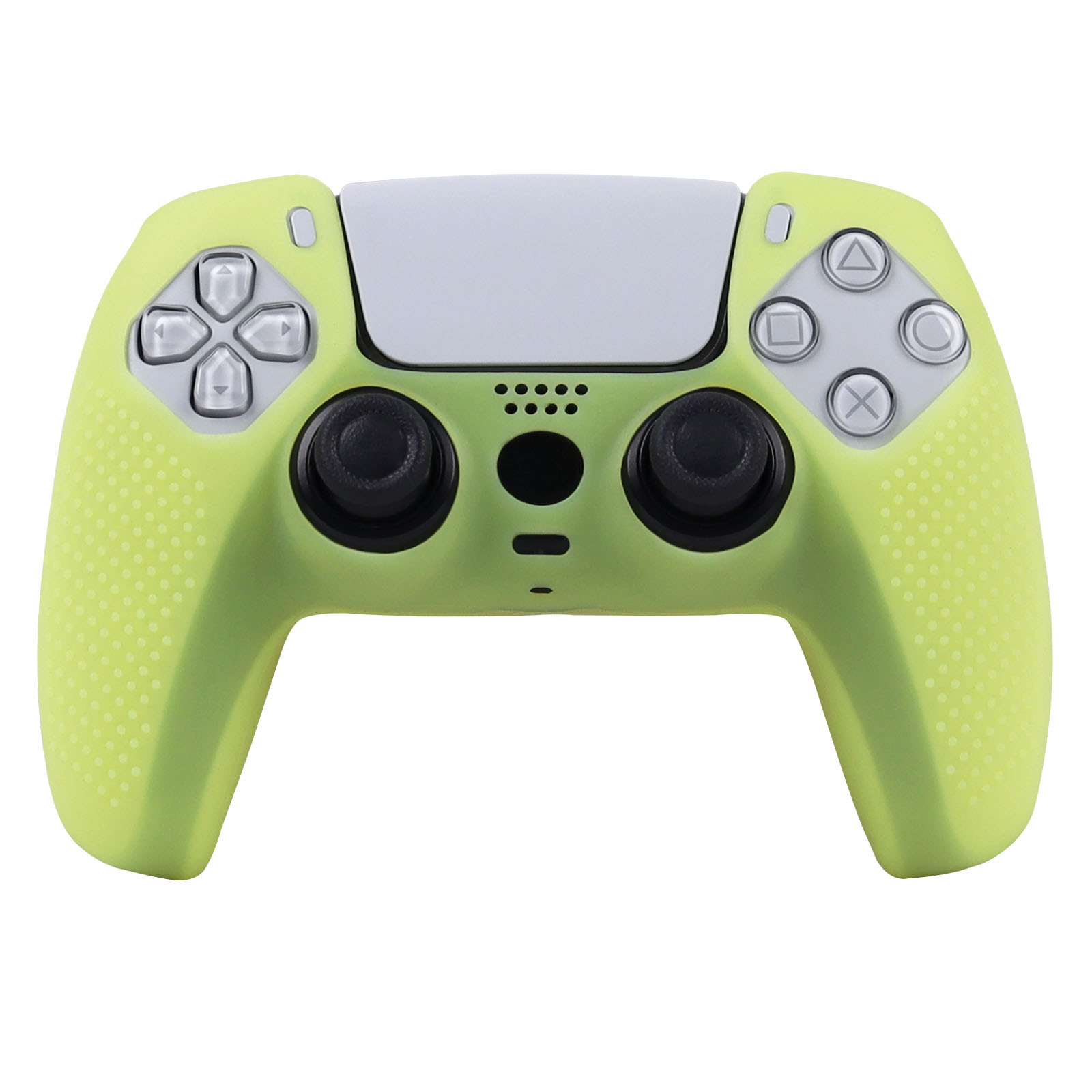 PS5 game controller silicone case with anti-slip dots ps5 single color with dots protective case solid color silicone controller case