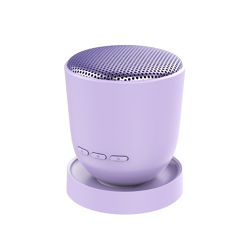 Tumbler Bluetooth speaker magnetic macaron gift desktop ornament outdoor portable speaker