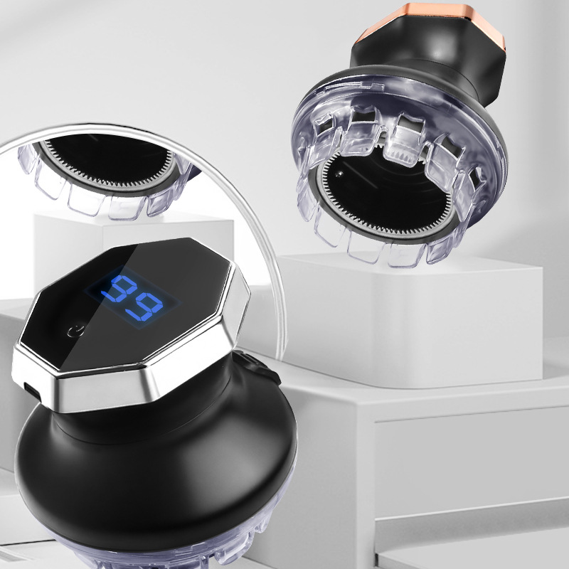 Flying Saucer Electric Hair Clipper Men's Home Self-Service Haircut Flat Top Bald Head Universal Electric Trimmer Barber Shop Special