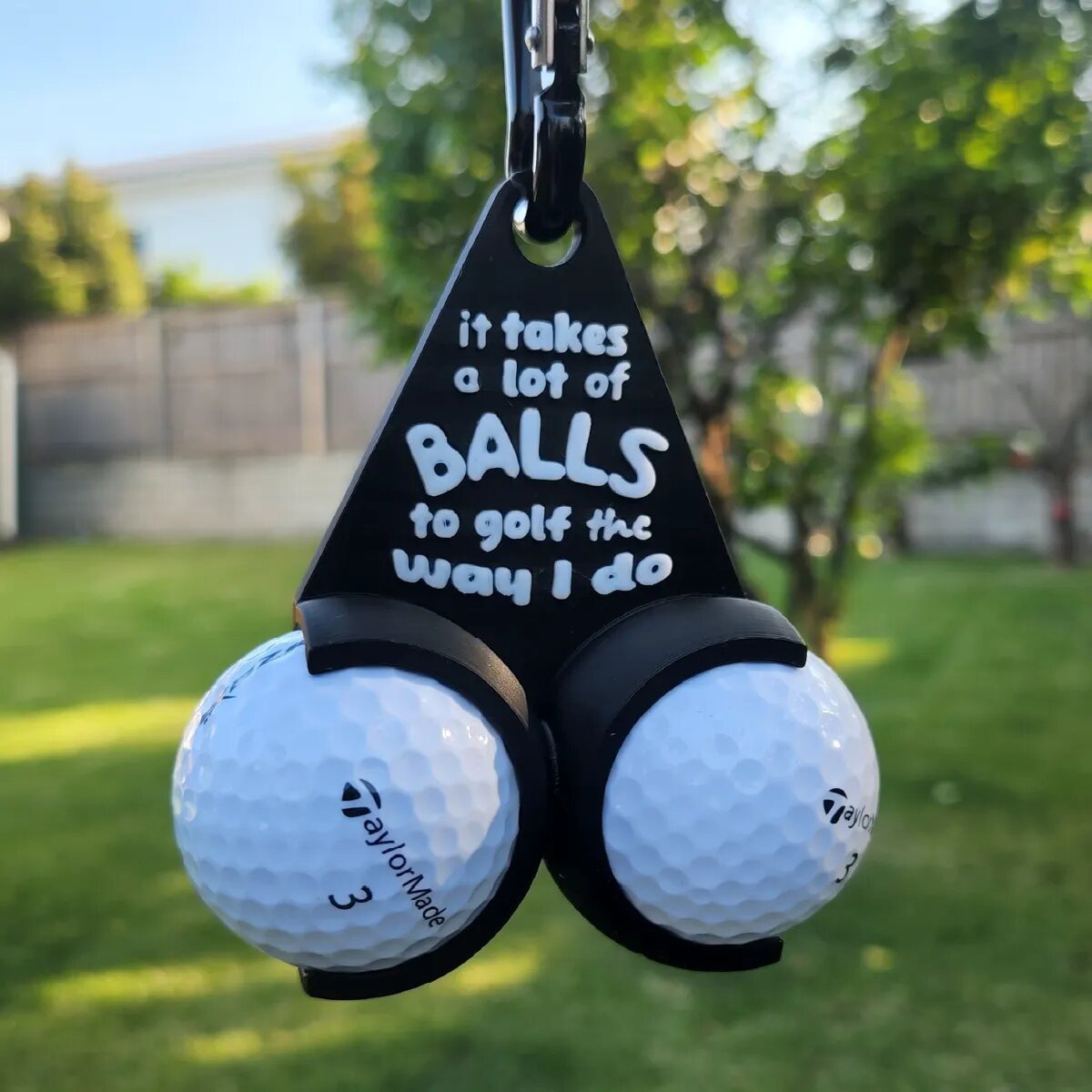 New golf ball holder Golf Ball Holder Funny Golf Gifts