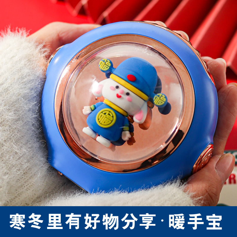 单面发热 · 财神号飞碟 中国蓝 三档 铝壳导热