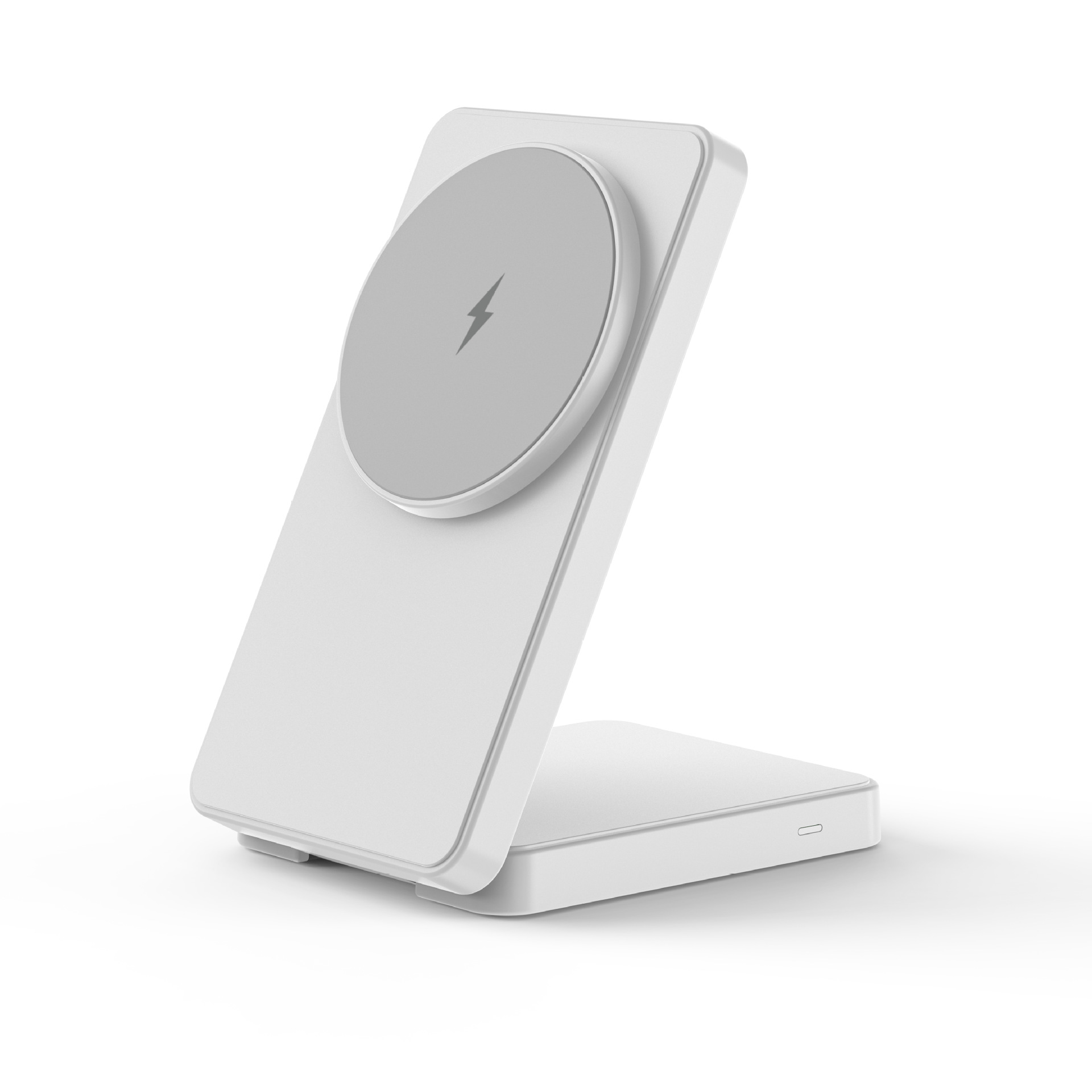 Qi2 certified magnetic wireless charger 15W foldable charging stand compatible with all Apple series fast charging Qi2 certified