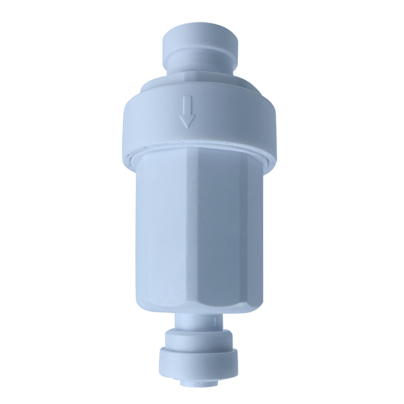 2-point quick connect micro filter built-in small water purifier stainless steel filter element pre-water filter