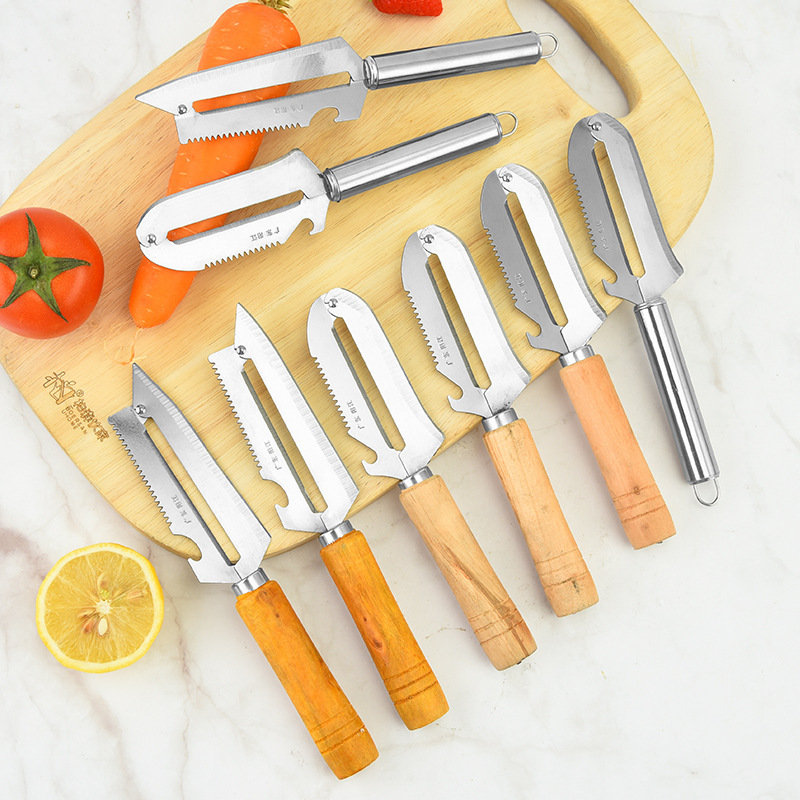 Stainless Steel Peeler Sugarcane Knife Pineapple Peeler Fruit Shop Cane Peeling Knife Peeler