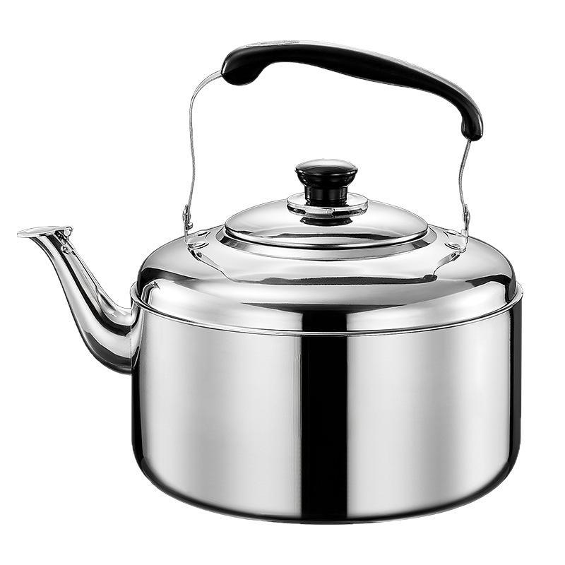 Thickened stainless steel kettle large capacity whistling for home gas stove induction cooker gas durable universal