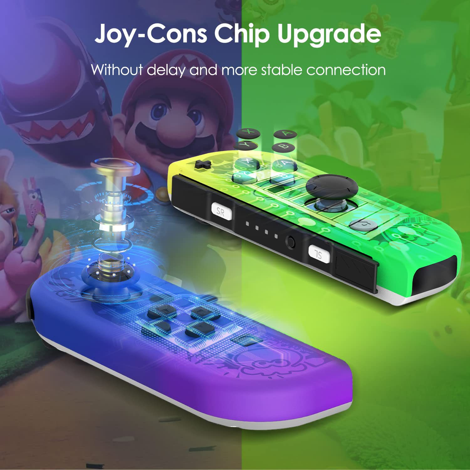 Dedicated fitness ring, Switch Joy-Con handle, compatible with multiple versions, supports NFC amiibo scanning