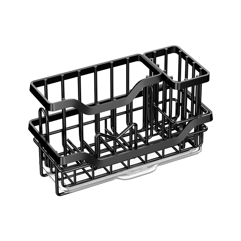Sink sponge rack hand soap soap brush storage basket drain rack kitchen supplies counter storage rack