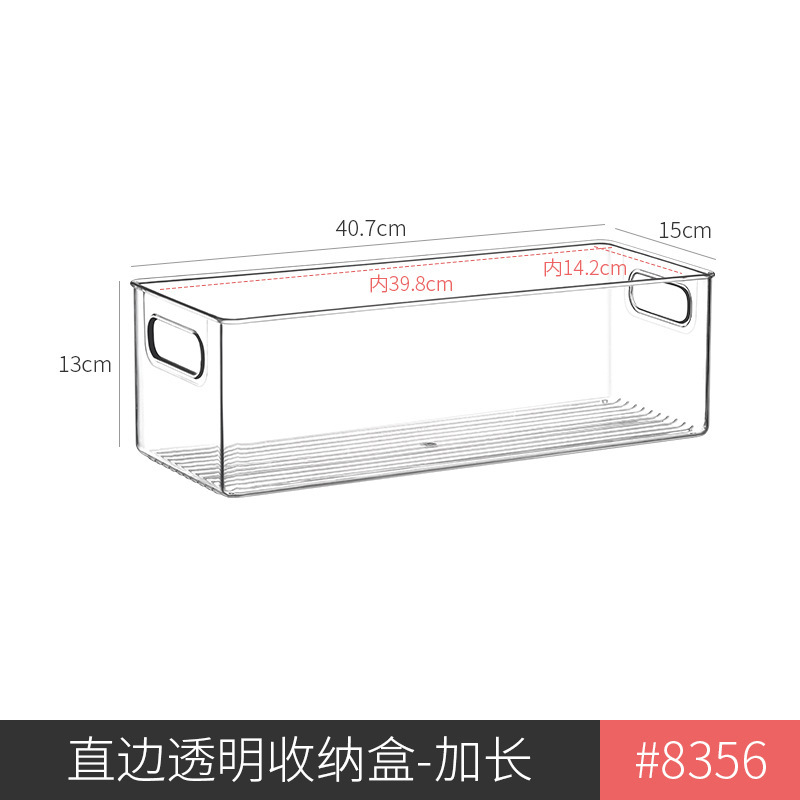 Desktop picture book storage box, acrylic bookshelf, transparent, for student dormitory, classroom, desk organizer
