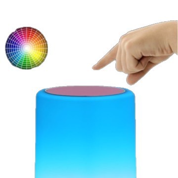 Pat Light Bluetooth Speaker Phone Wireless Bluetooth Card Speaker Touch Switch LED Colorful Light