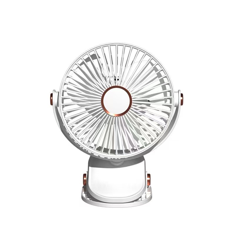 Clip small fan rechargeable student dormitory bed clip electric fan small desktop silent high wind