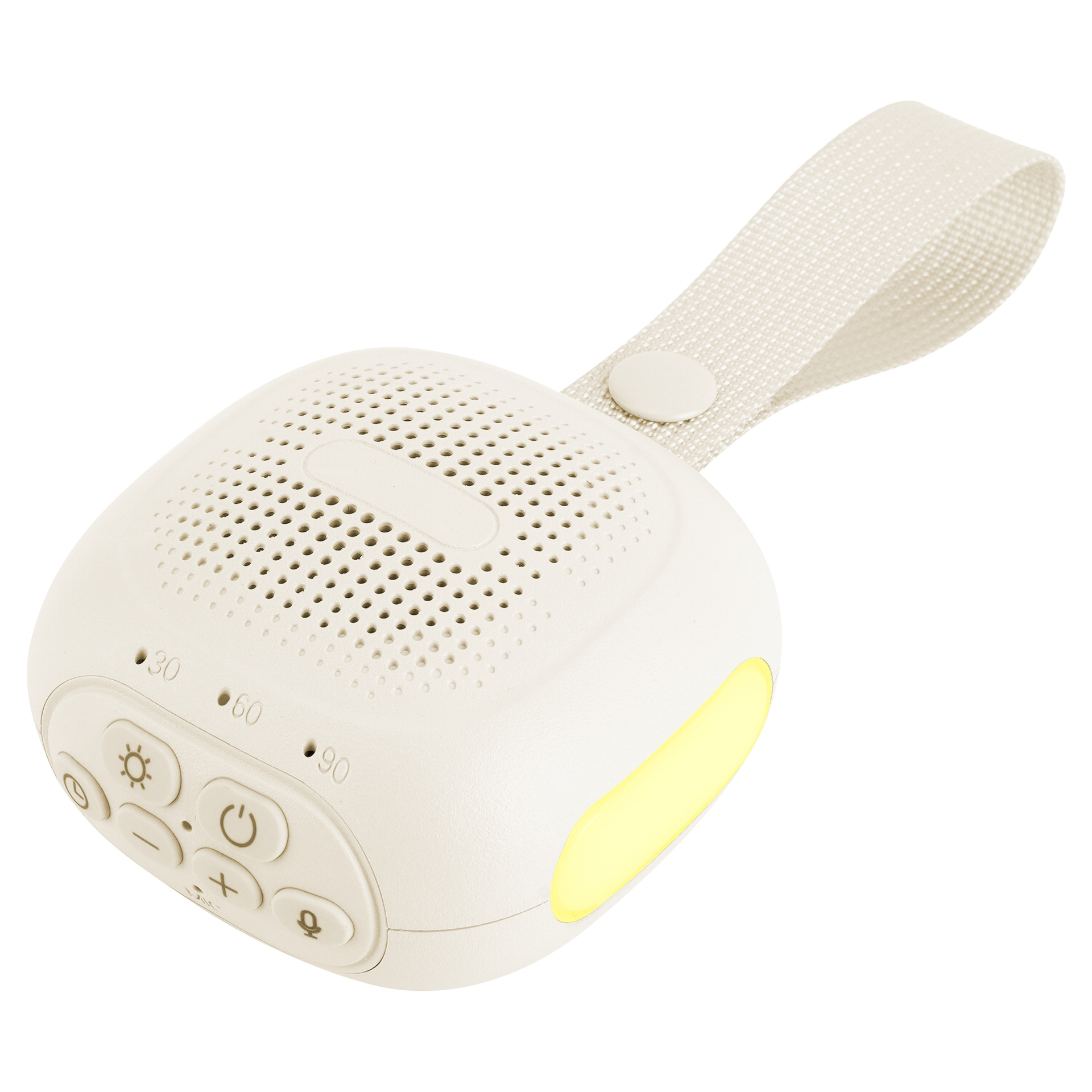 Exclusive New Baby Sleep Aid Portable Lanyard Atmosphere Breathing Night Light White Noise Speaker