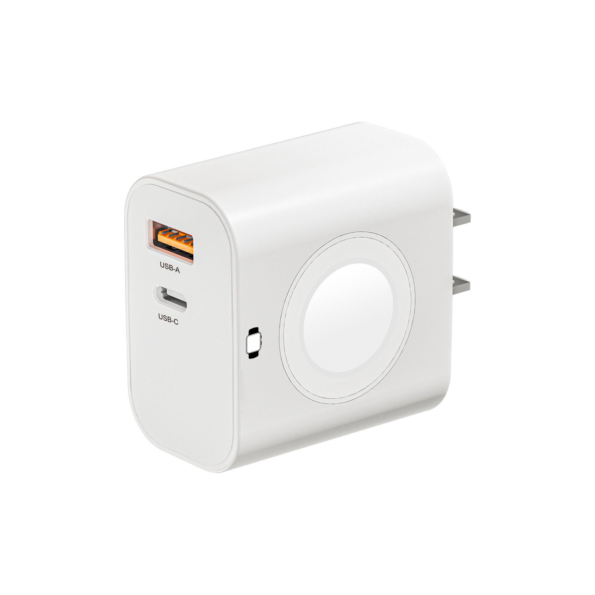 23W Apple 16 watch three-in-one wireless charger for Apple Watch S10 charging head Apple 15 fast charging
