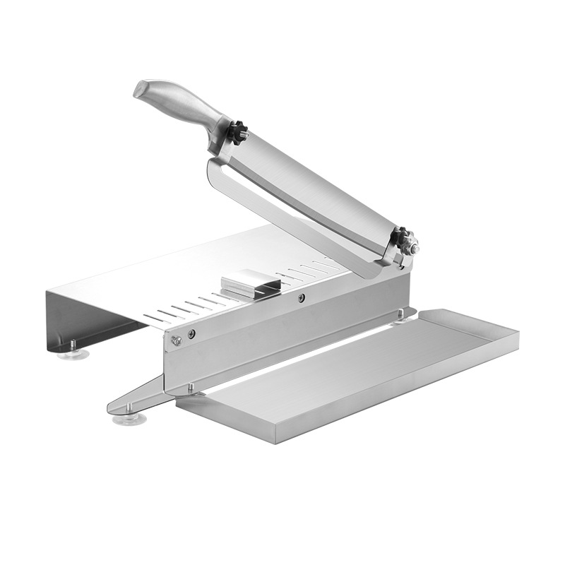 Stainless steel home commercial slicer for medicinal herbs, beef and lamb rolls, meat slicer, restaurant kitchen multi-functional chopper