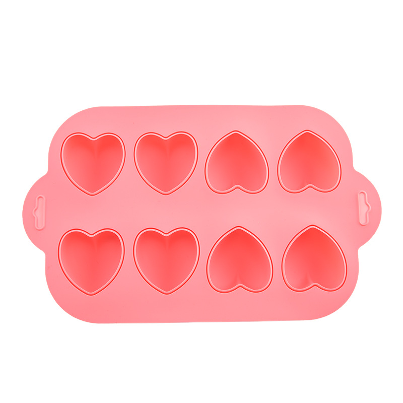 High temperature resistant silicone baking cake mold love swan chocolate pastry baking mold DIY baking tool