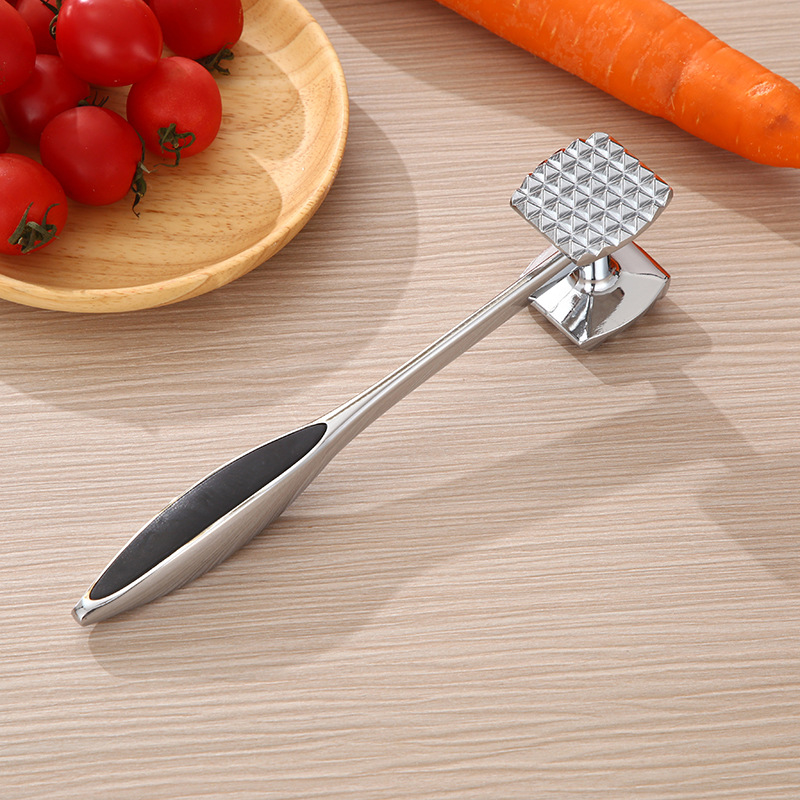 Meat Tenderizer Multifunctional Manual Meat Hammer Double-Sided Tenderizer Kitchen Utensil Meat Tenderizer Needle Pricker