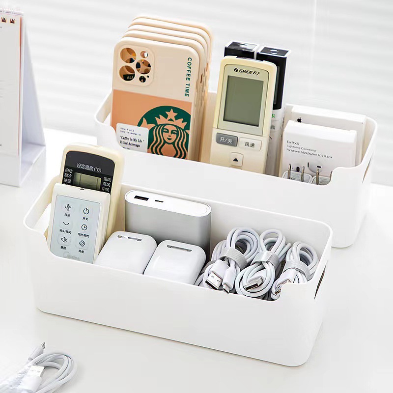 Multifunctional storage box plastic underwear socks no-drill storage box clothes wardrobe organizer box desktop storage basket