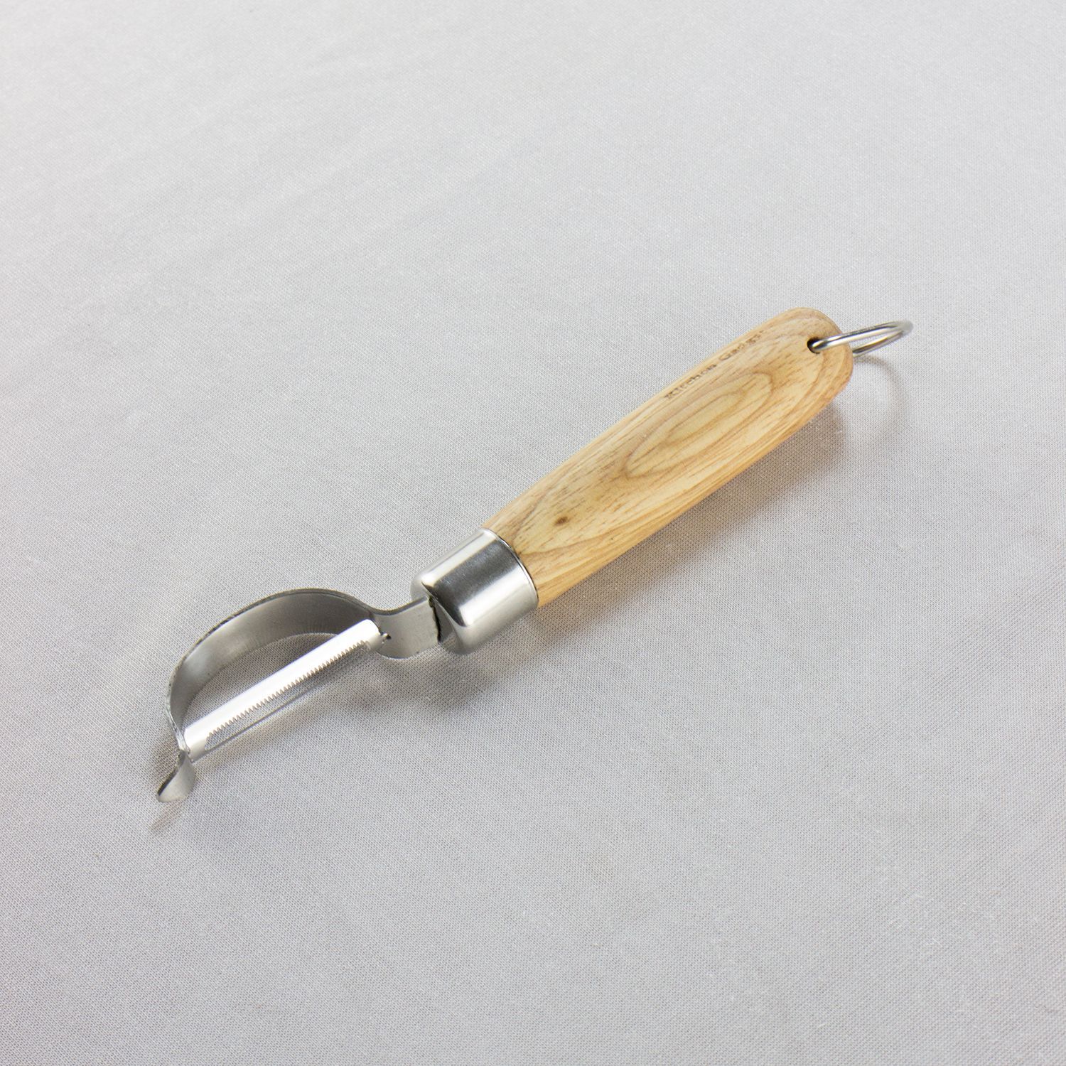 430 stainless steel Y-type straight peeler household kitchen solid wood handle fish scale scraper fruit corer baller